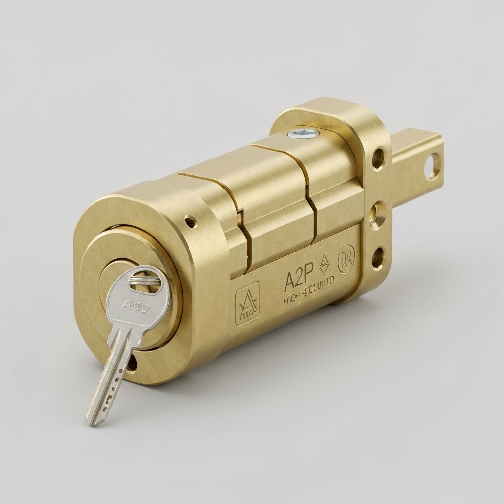 Cylindre de serrure haute sécurité certifié A2P